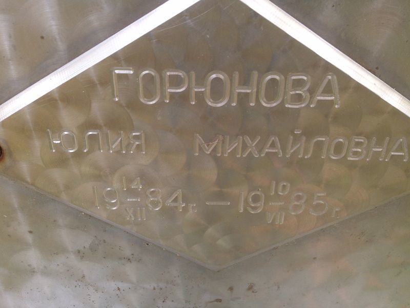 Горюнова Юлия Михайловна