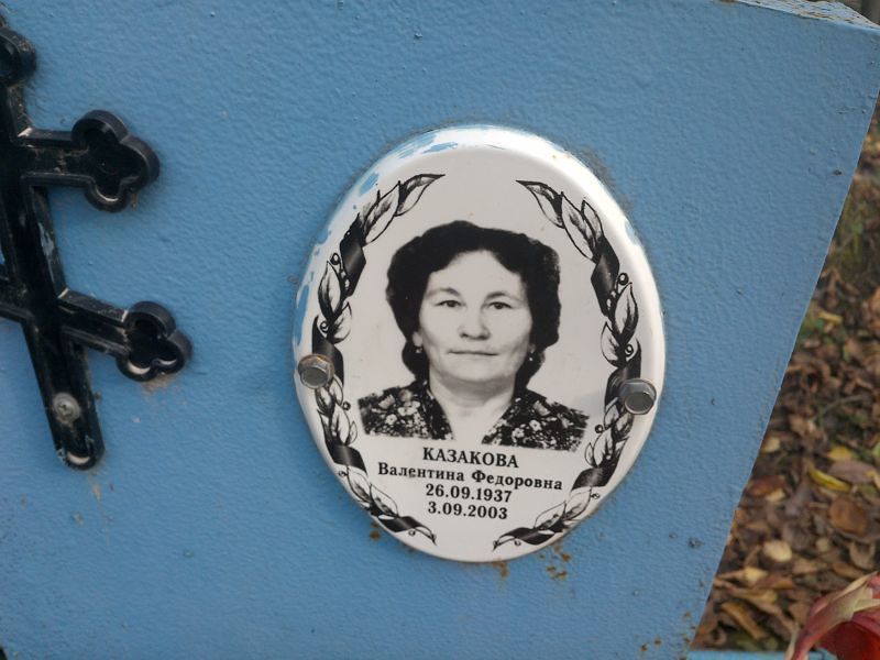 Казакова Валентина Федоровна