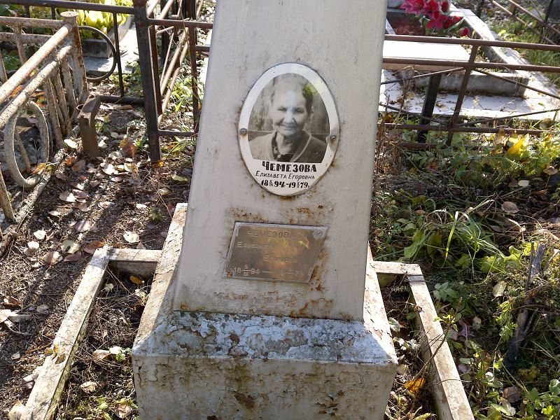 Чемезова Елизавета Егоровна