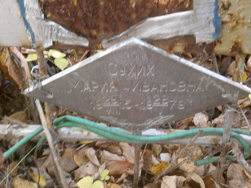 Сухих Мария Ивановна