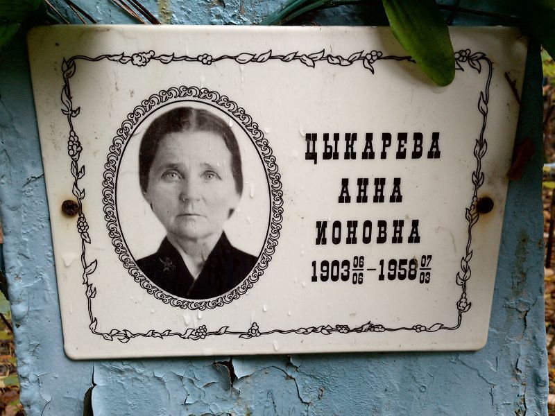 Цыкарева Анна Ионовна