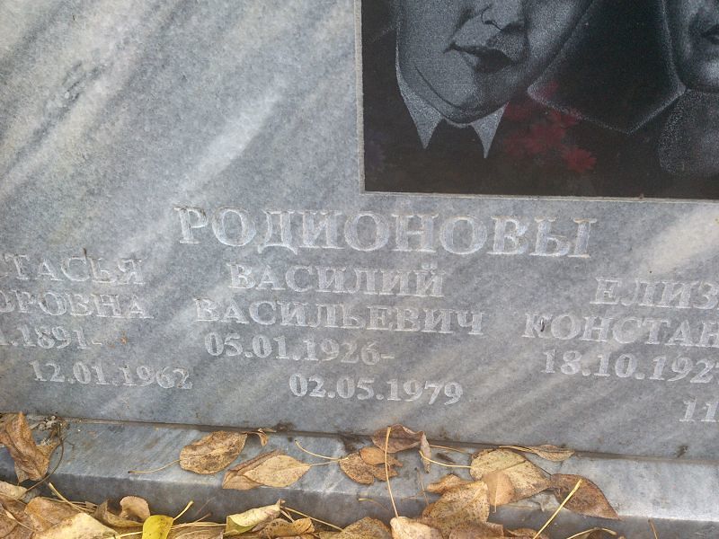 Родионов Василий Васильевич