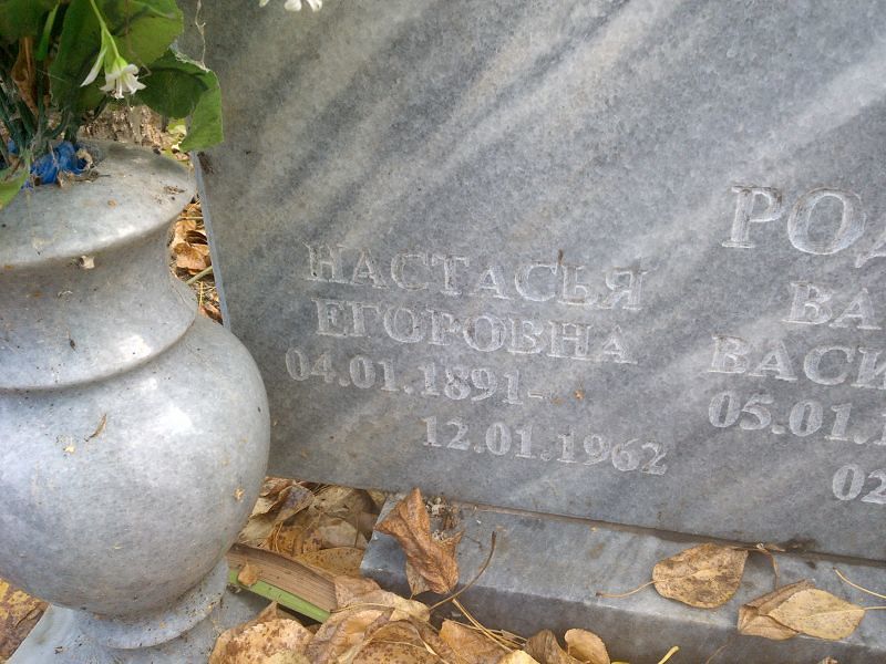 Родионова Настасья Егоровна