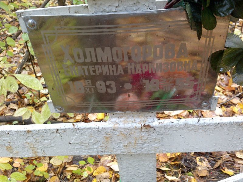 Холмогорова Екатерина Наркизовна