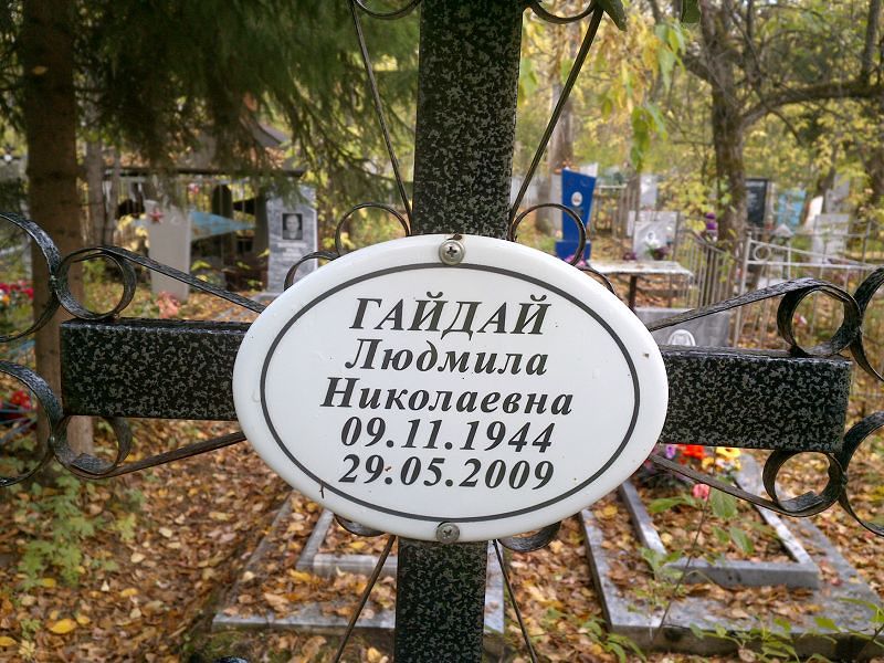 Гайдай Людмила Николаевна