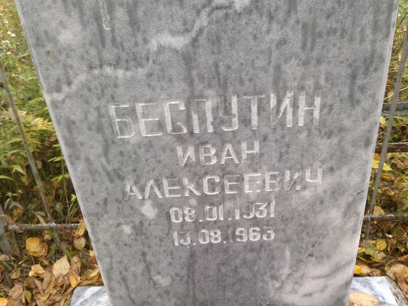 Беспутин Иван Алексеевич