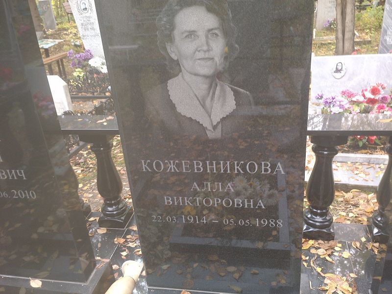 Кожевникова Алла Викторовна