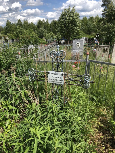 Плеханова Анисья Васильевна