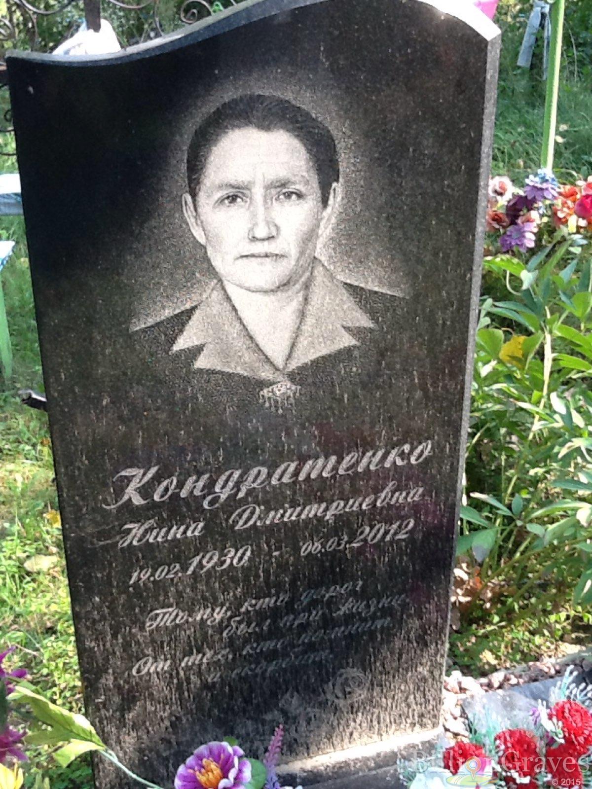 Кондратенко Нина Дмитриевна
