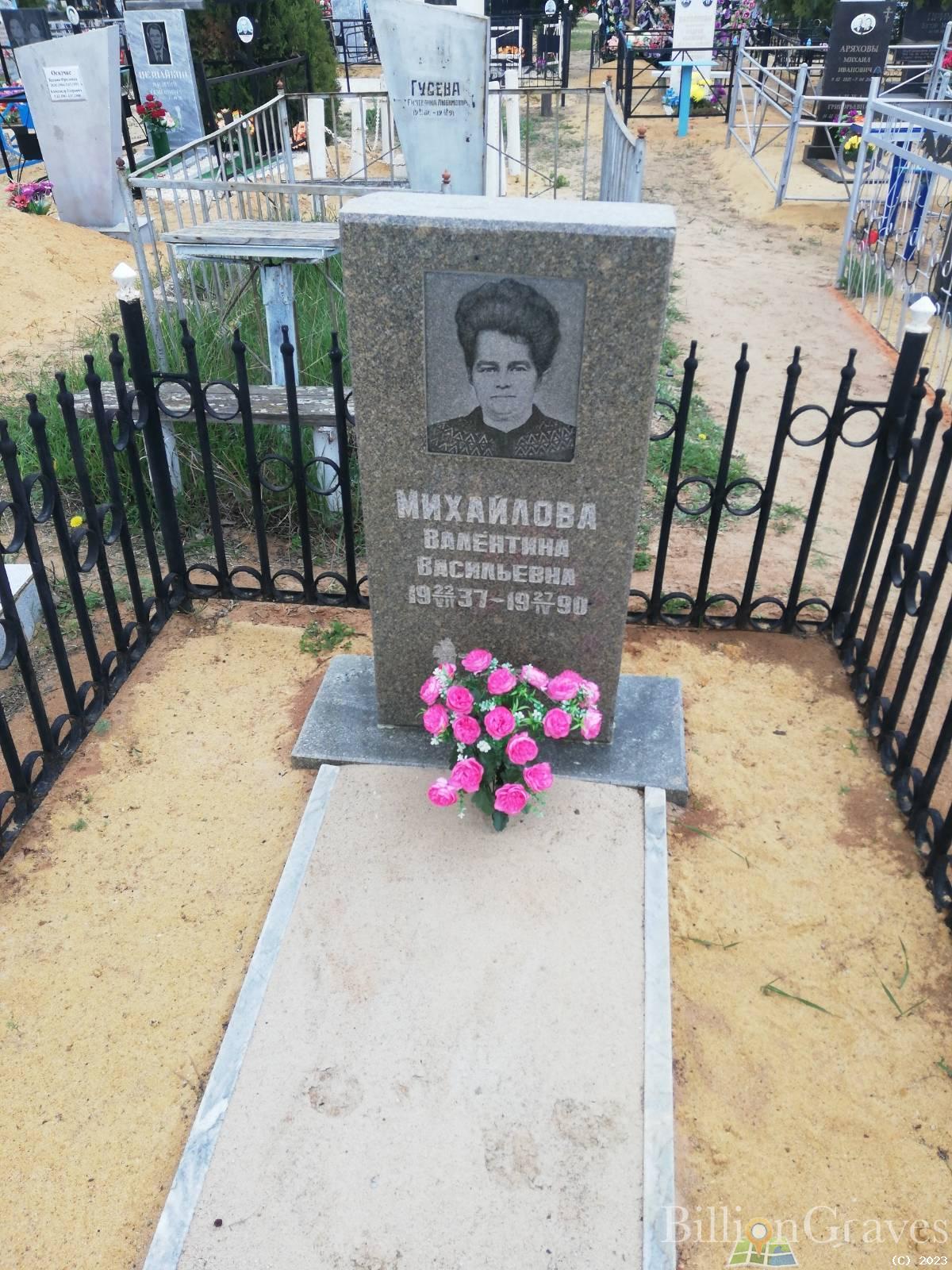 Михайлова Валентина Васильевна