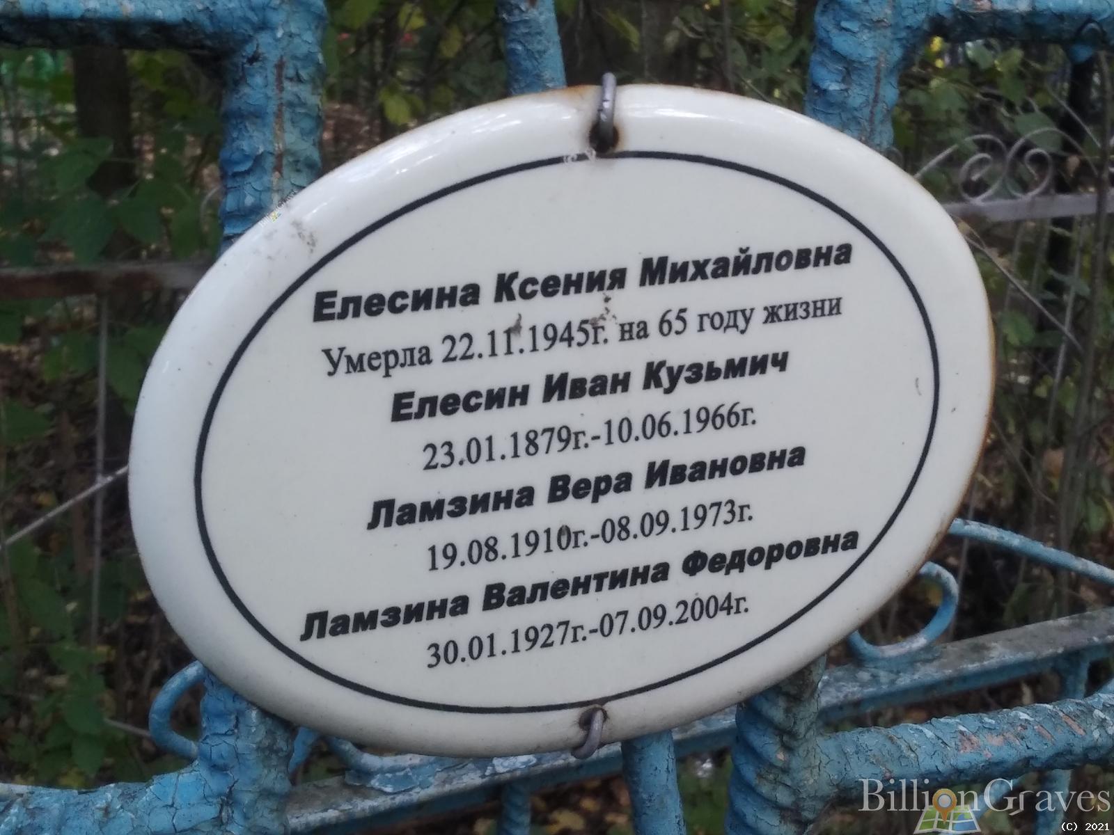 Елесин Иван Кузьмич