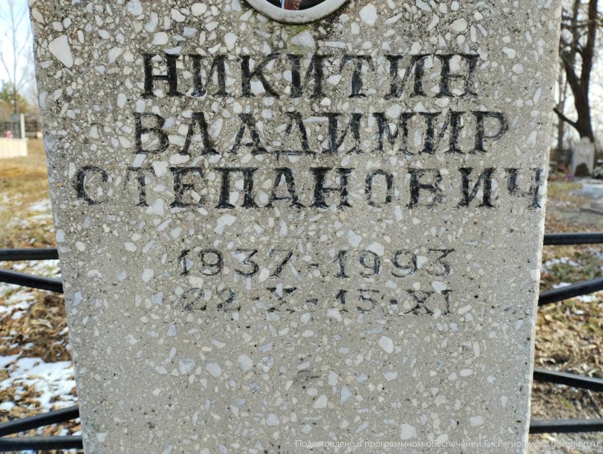 Никитин Владимир Степанович