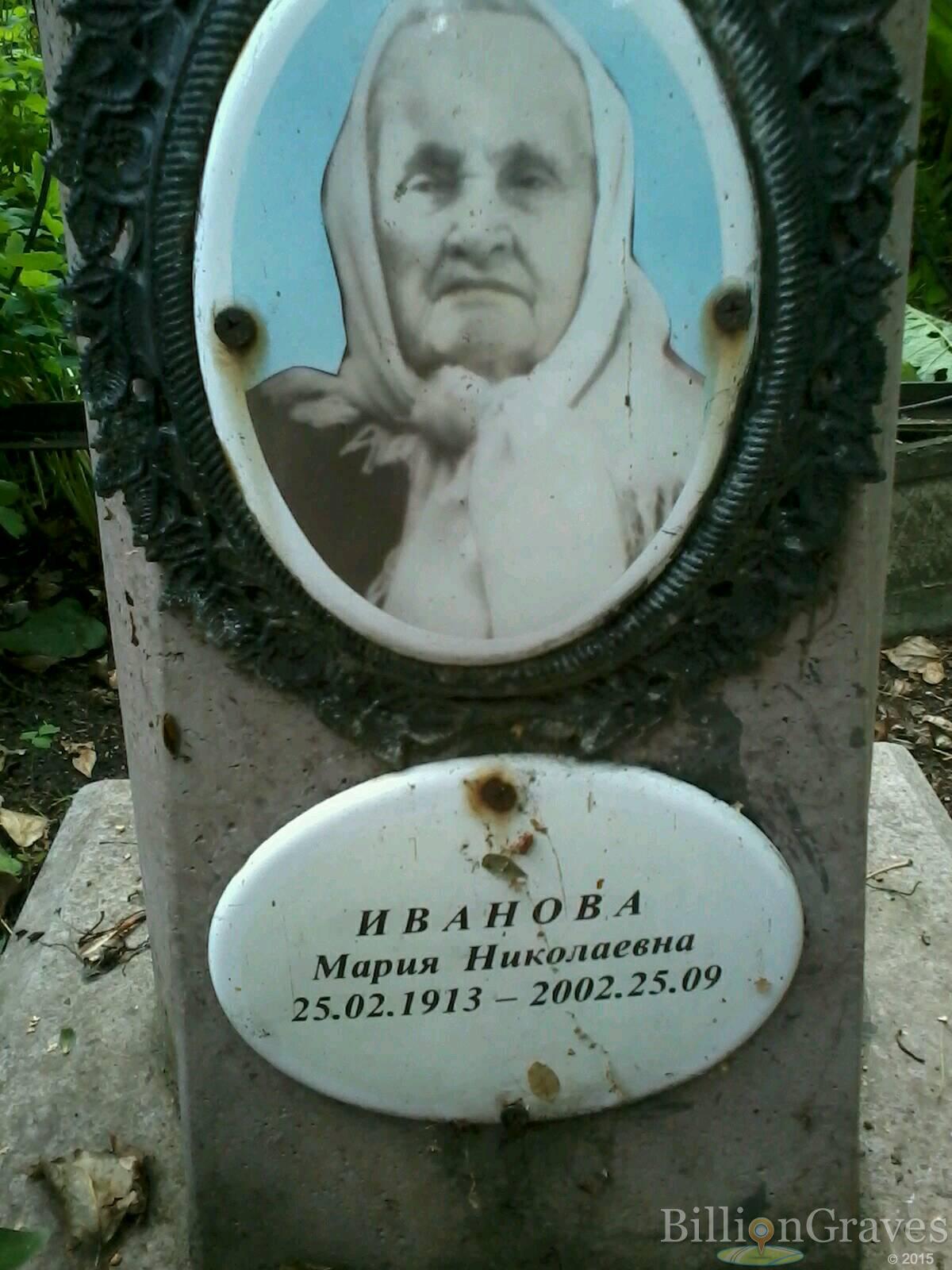 Иванова Мария Николаевна