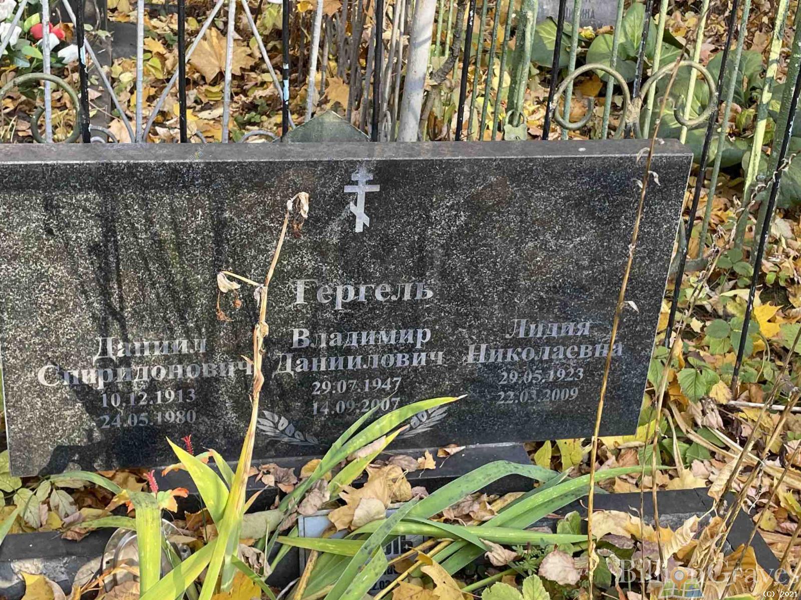 Гергель Владимир Даниилович