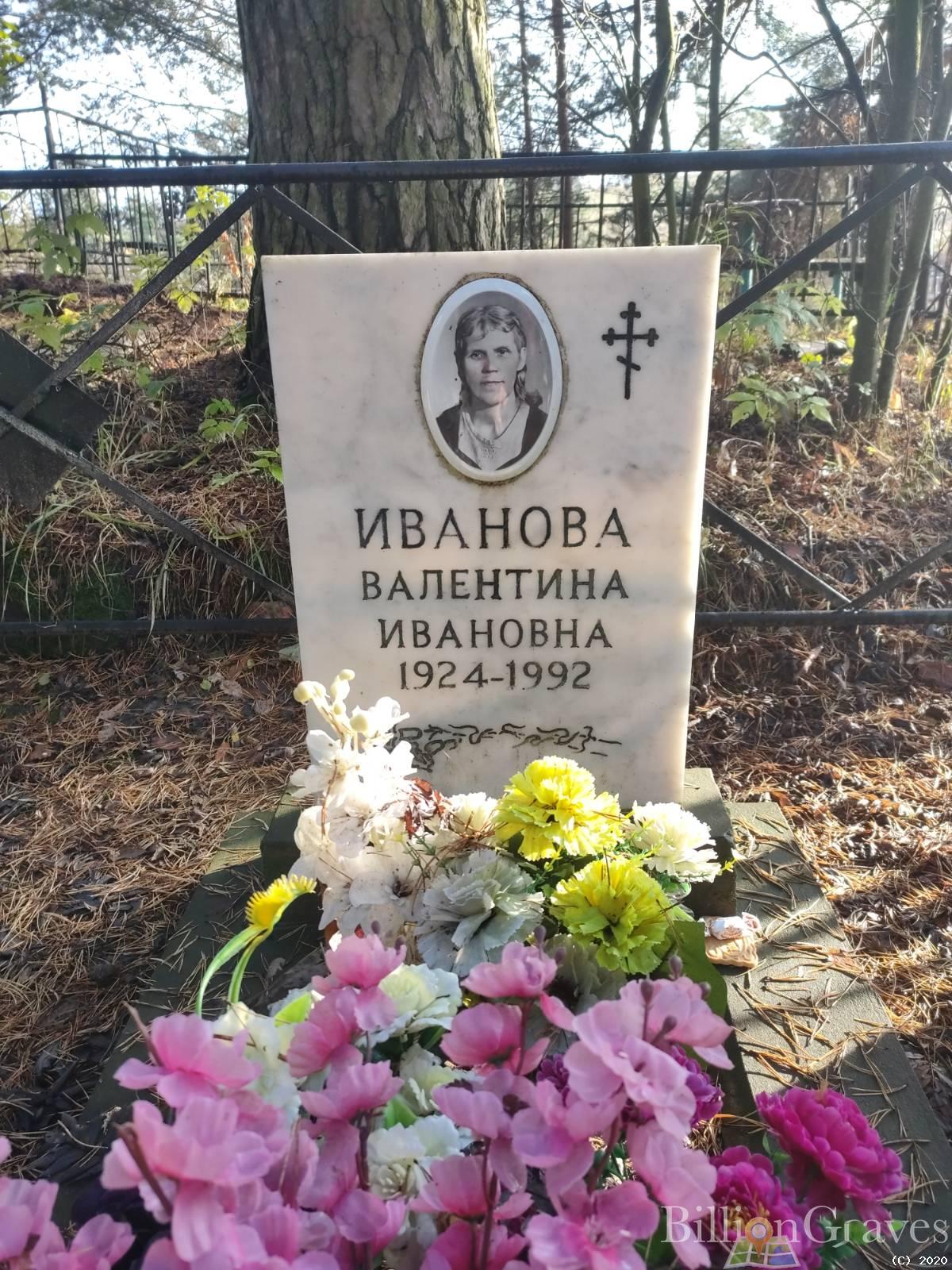 Иванова Валентина Ивановна