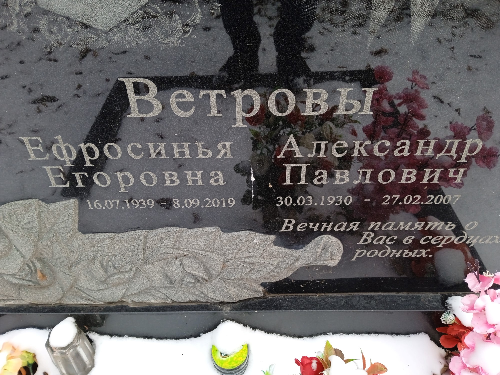 Ветрова Ефросинья Егоровна
