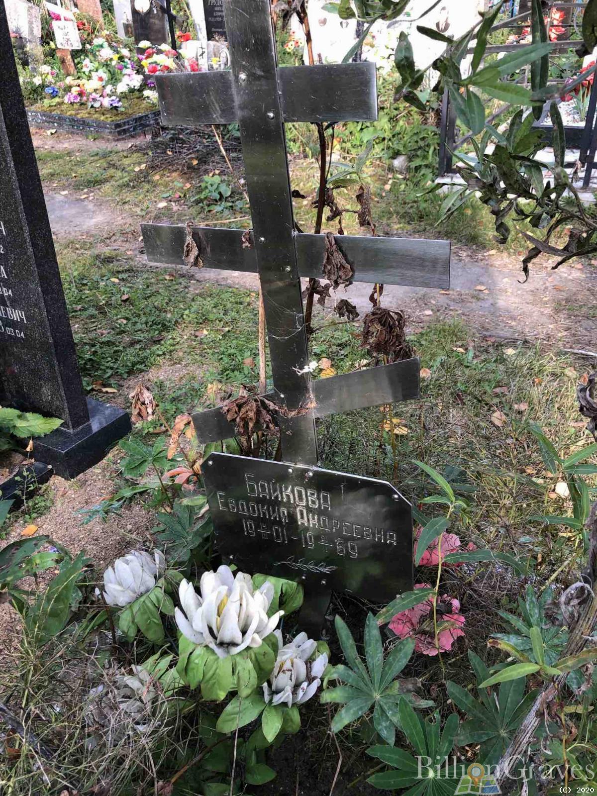 Байкова Евдокия Андреевна