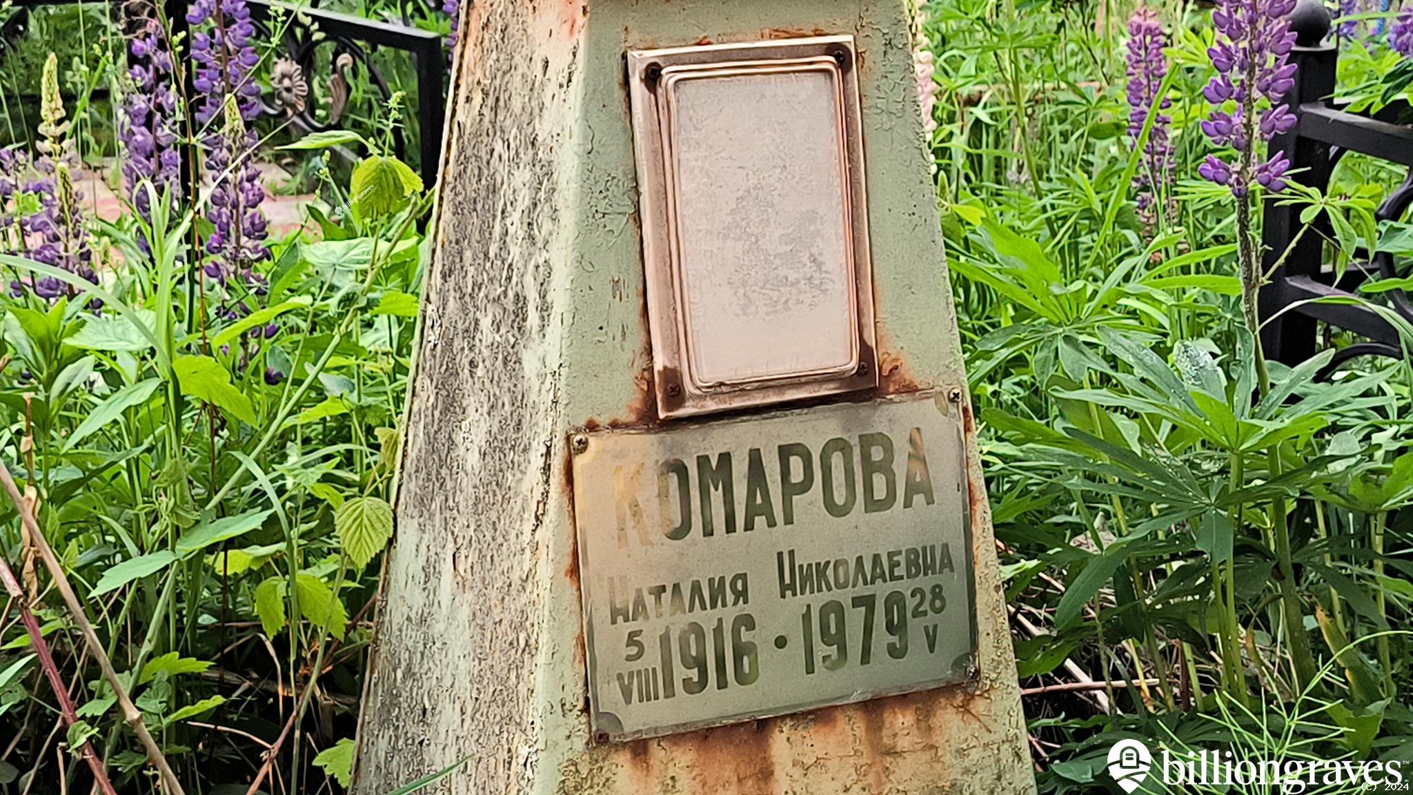 Комарова Наталия Николаевна