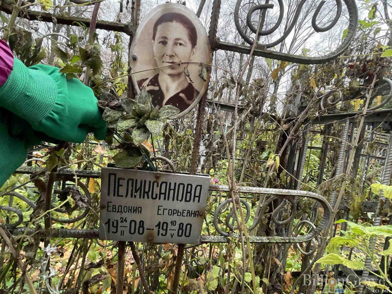 Пеликсанова Евдокия Егорьевна