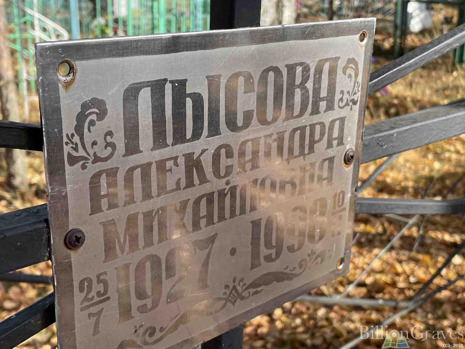 Лыскова Александра Михайловна