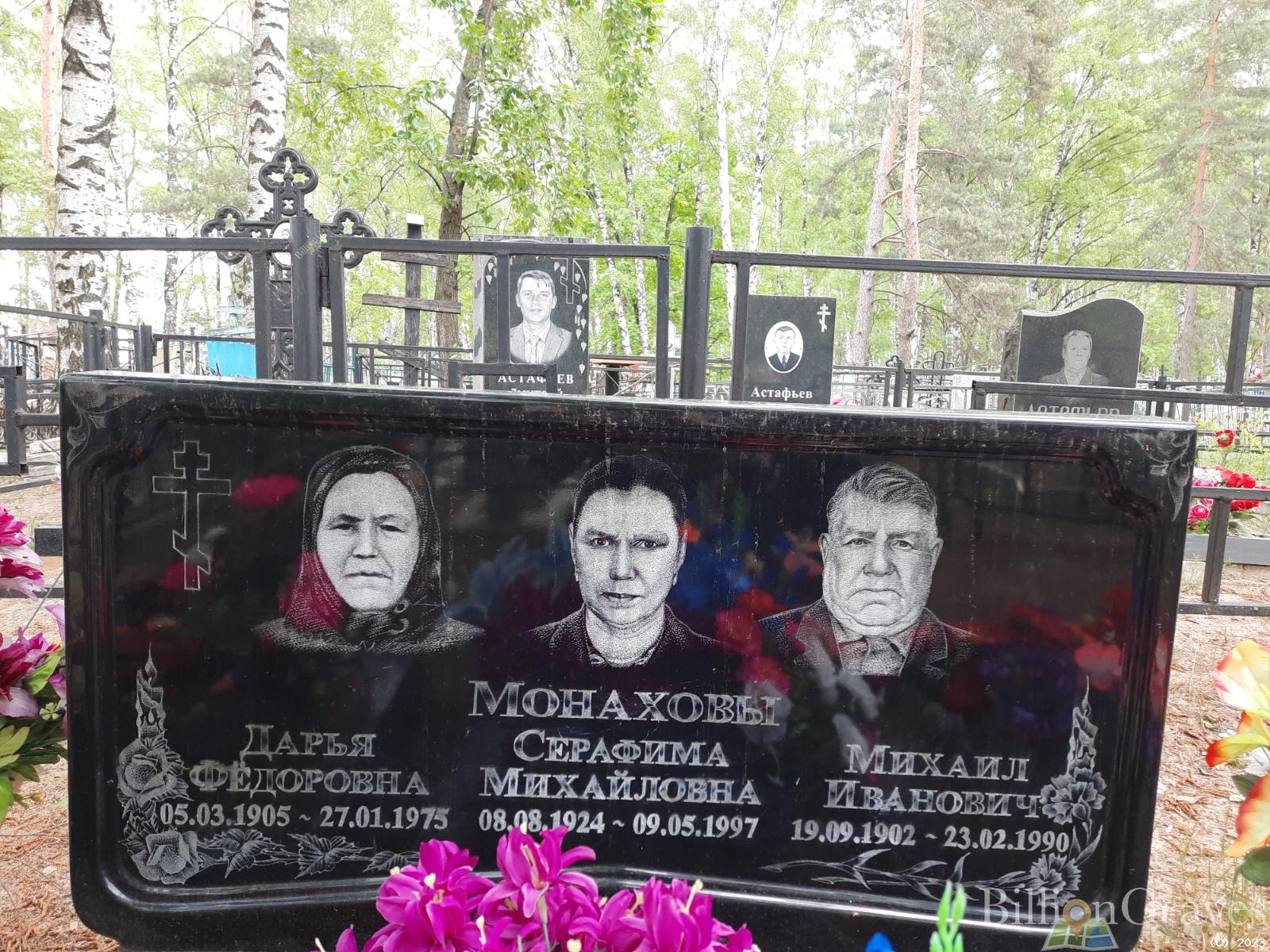 Монахова Дарья Федоровна