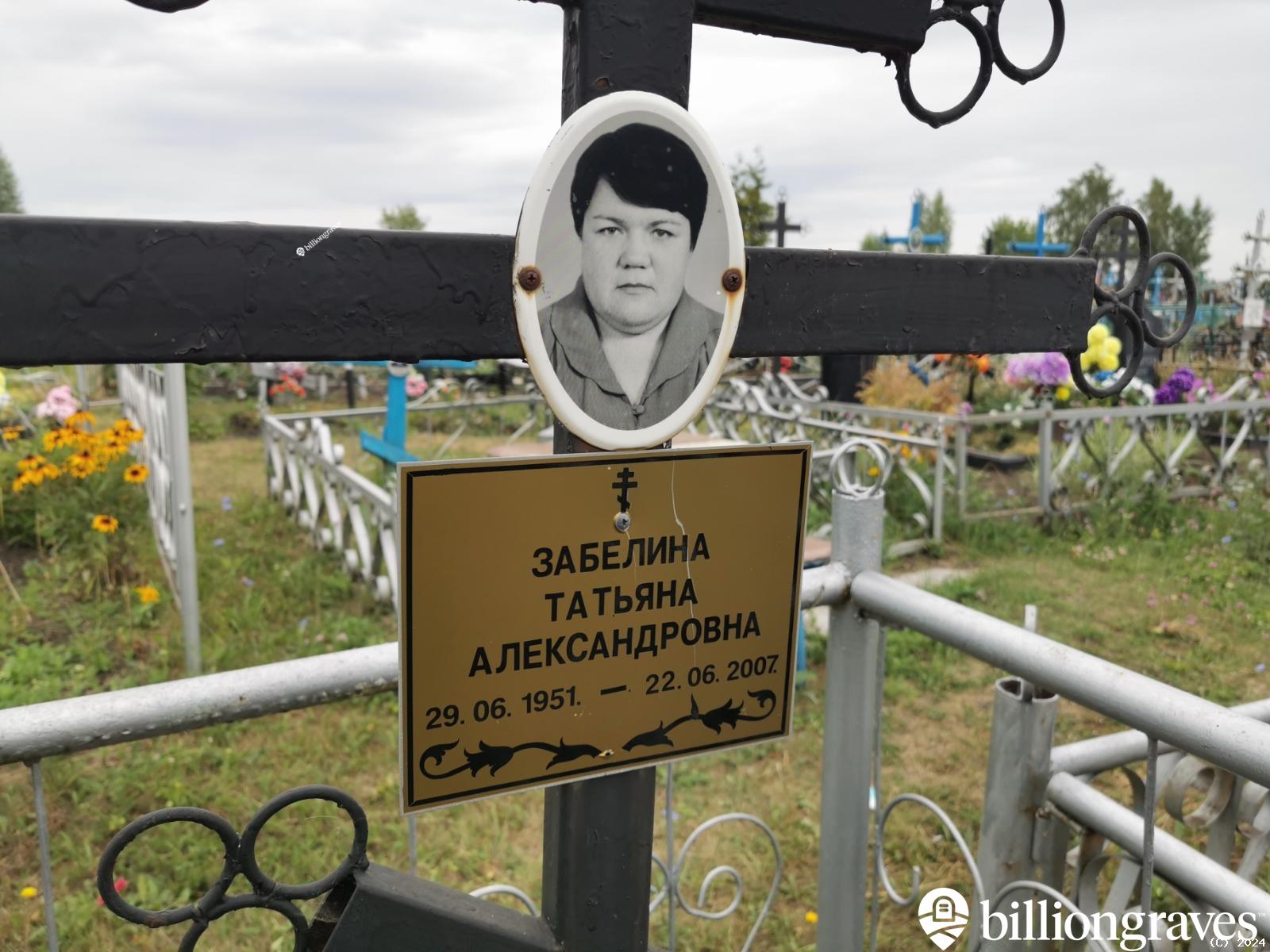 Забелина Татьяна Александровна