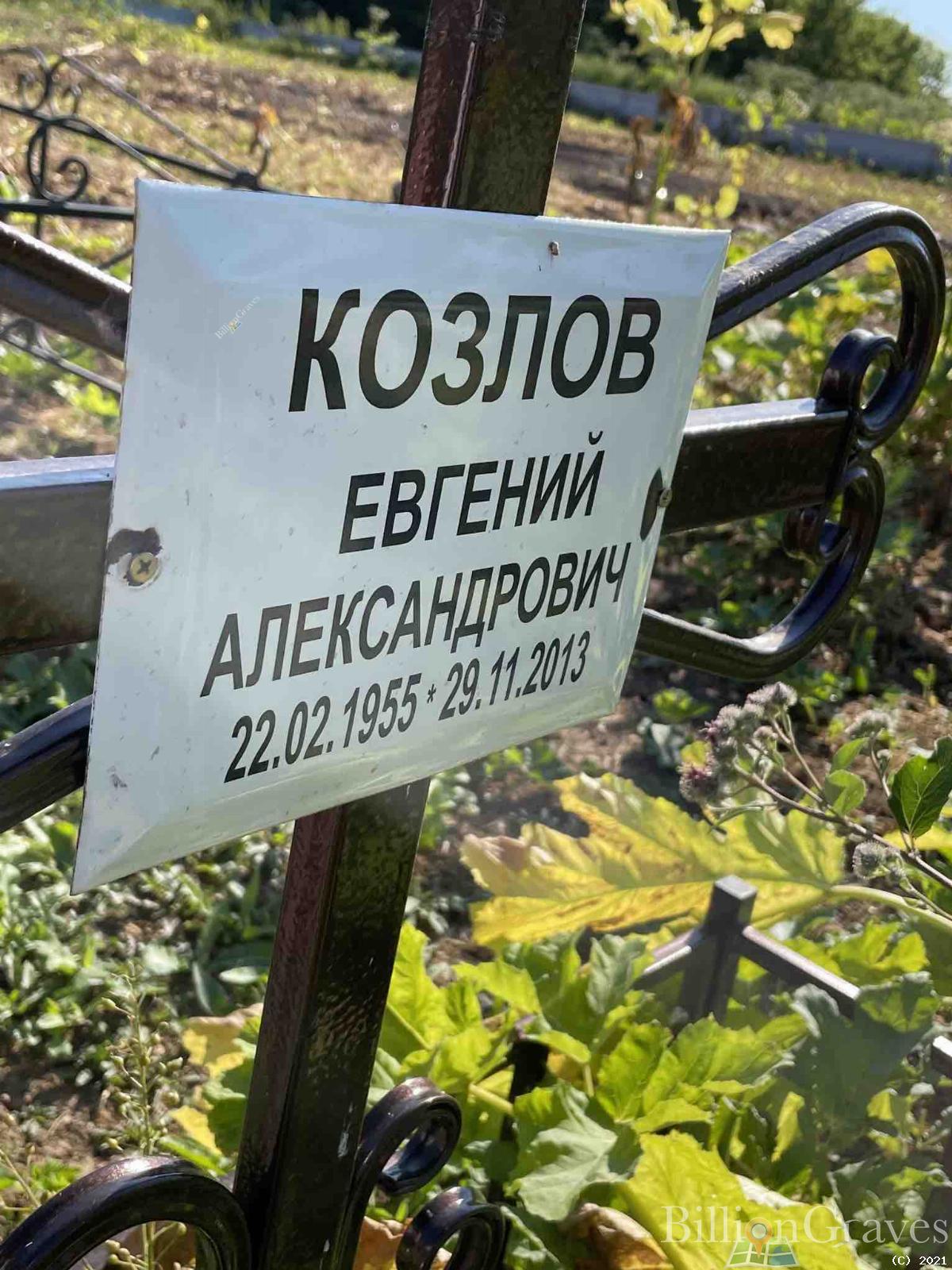 Козлов Евгений Александрович