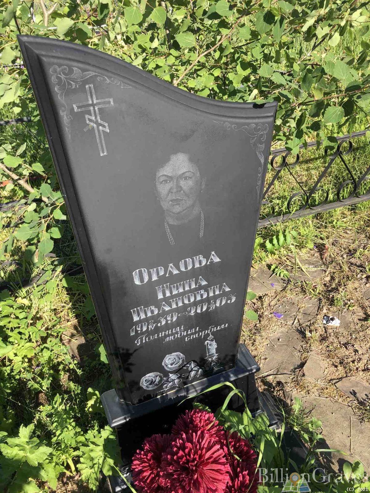 Орлова Нина Ивановна