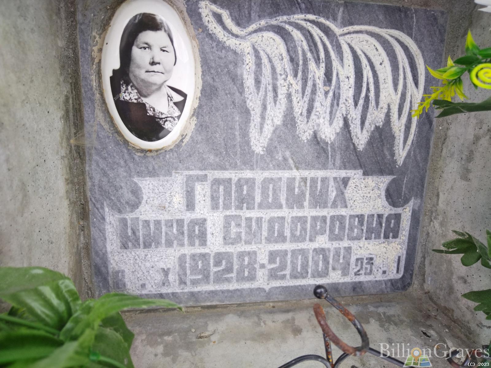 Гладких Нина Сидоровна