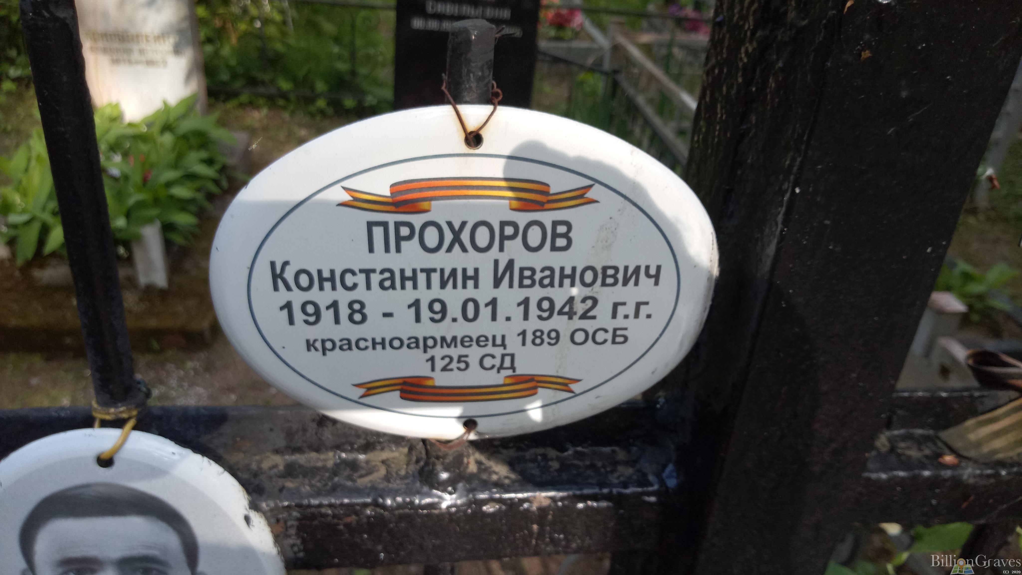 Прохоров Константин Ианович