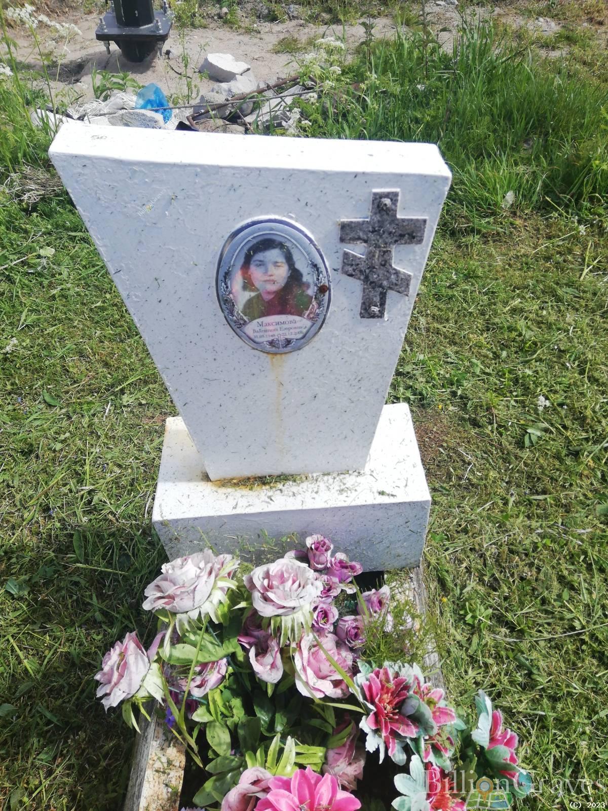 Максимова Валентина Егоровна