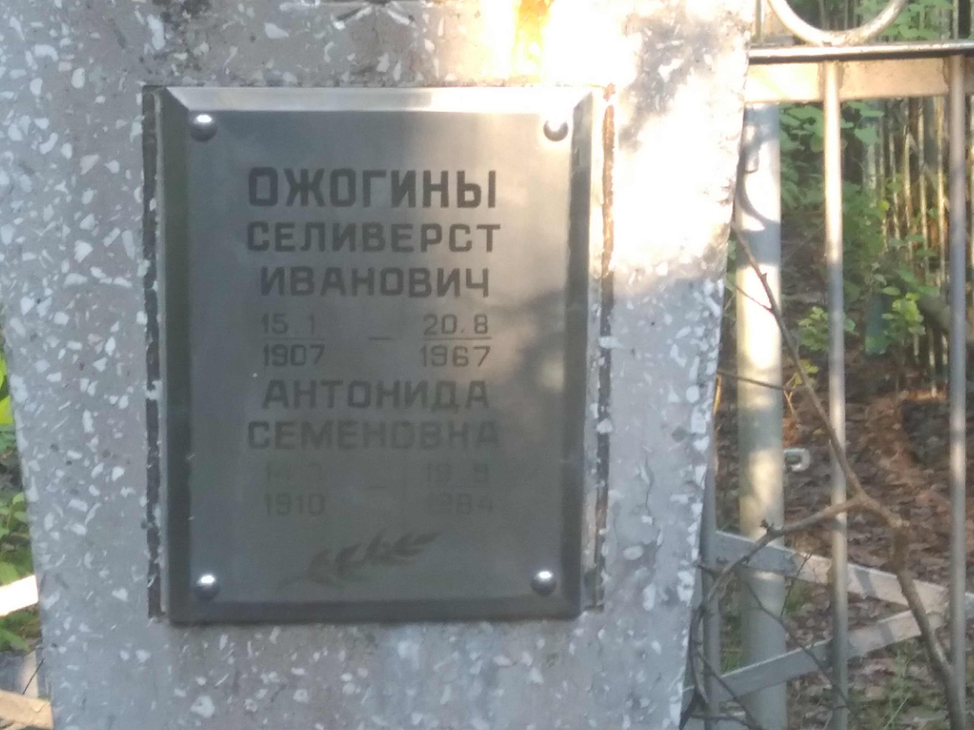 Ожогин Селиверст Иванович