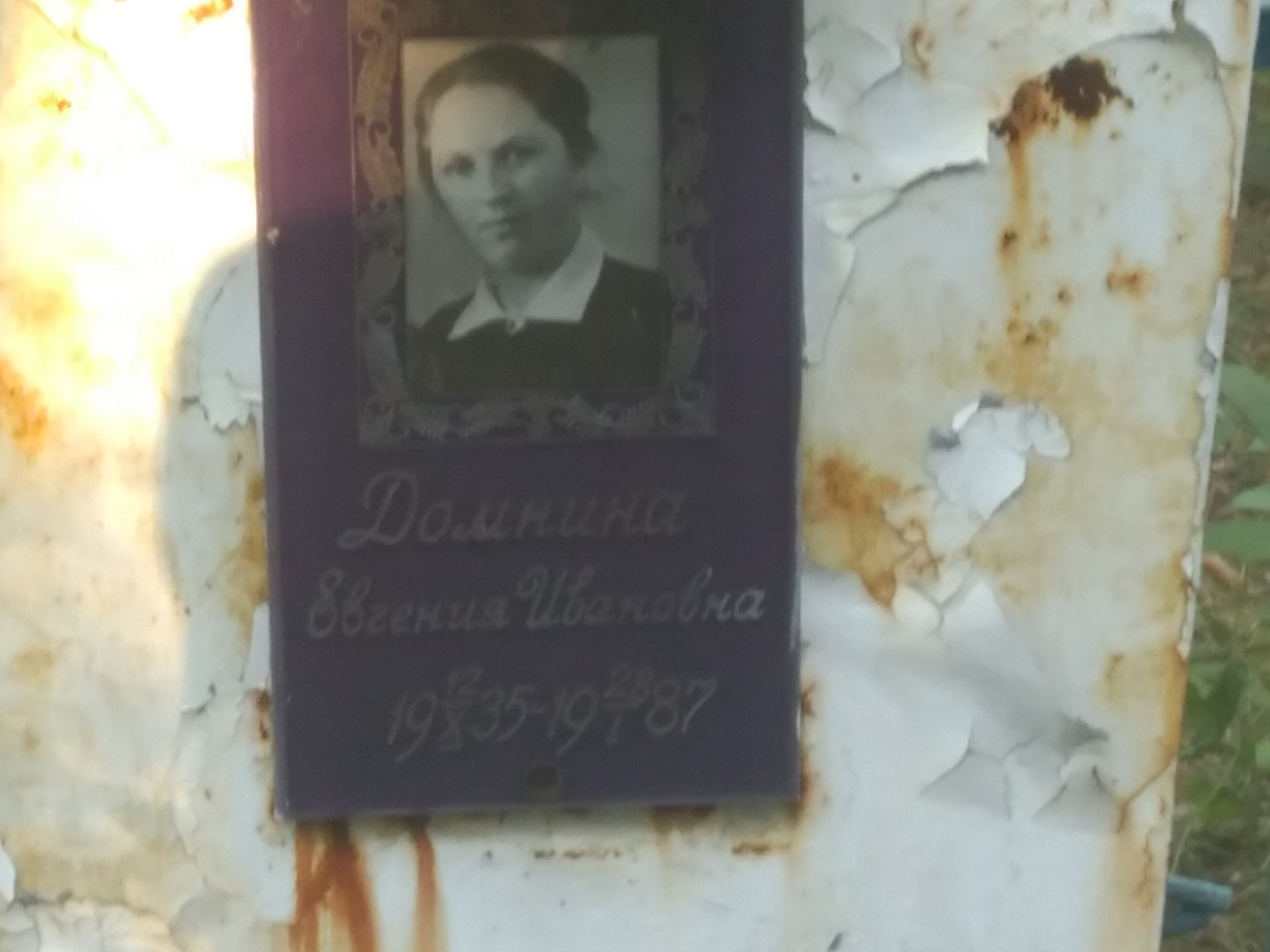 Домнина Евгения Ивановна