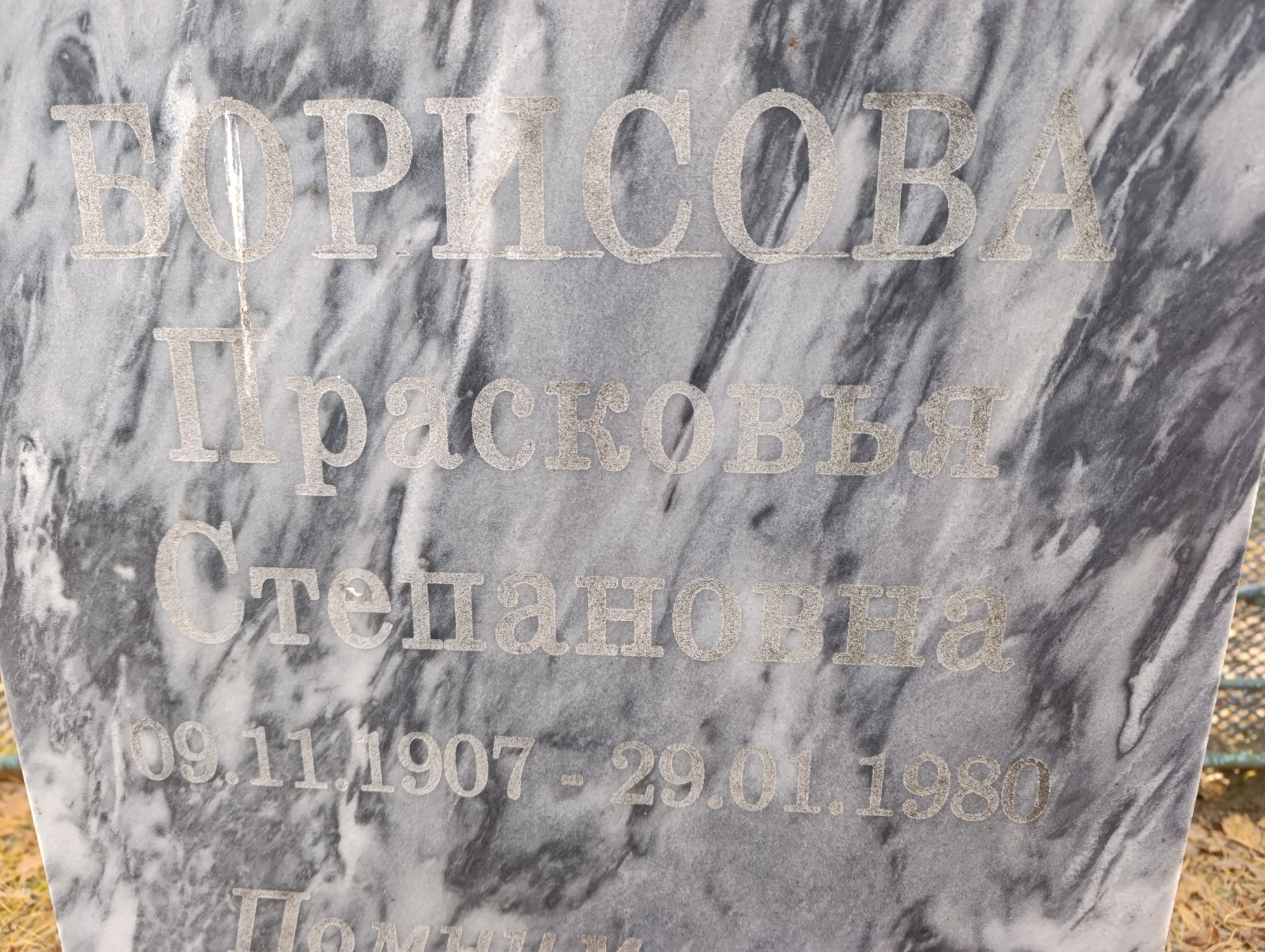 Борисова Прасковья Степановна