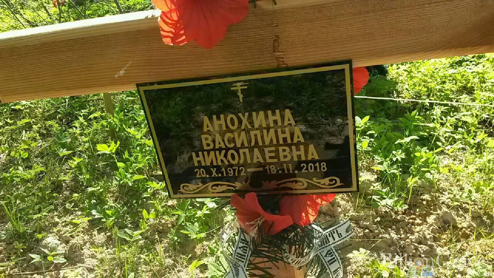 Анохина Василина Николаевна