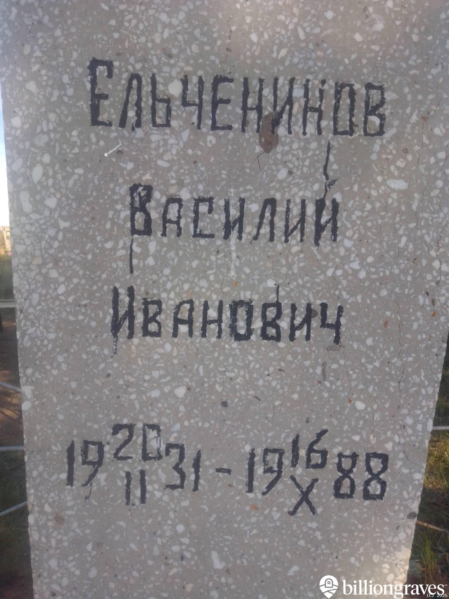 Ельченинов Василий Иванович