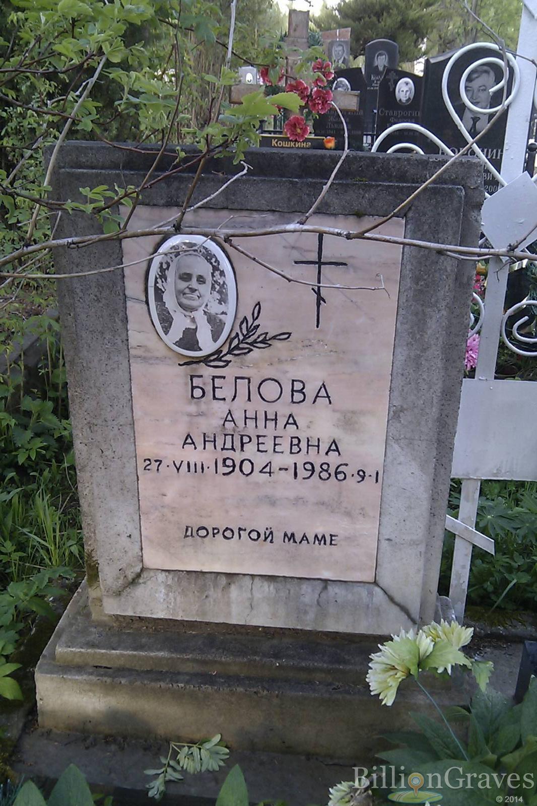 Белова Анна Андреевна
