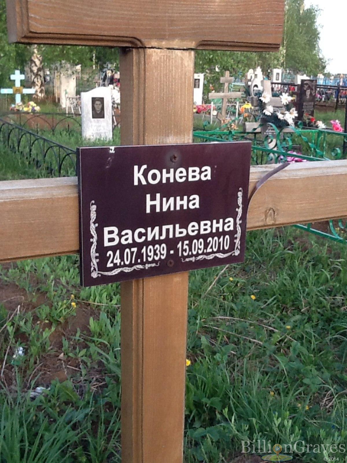 Конева Нина Васильевна