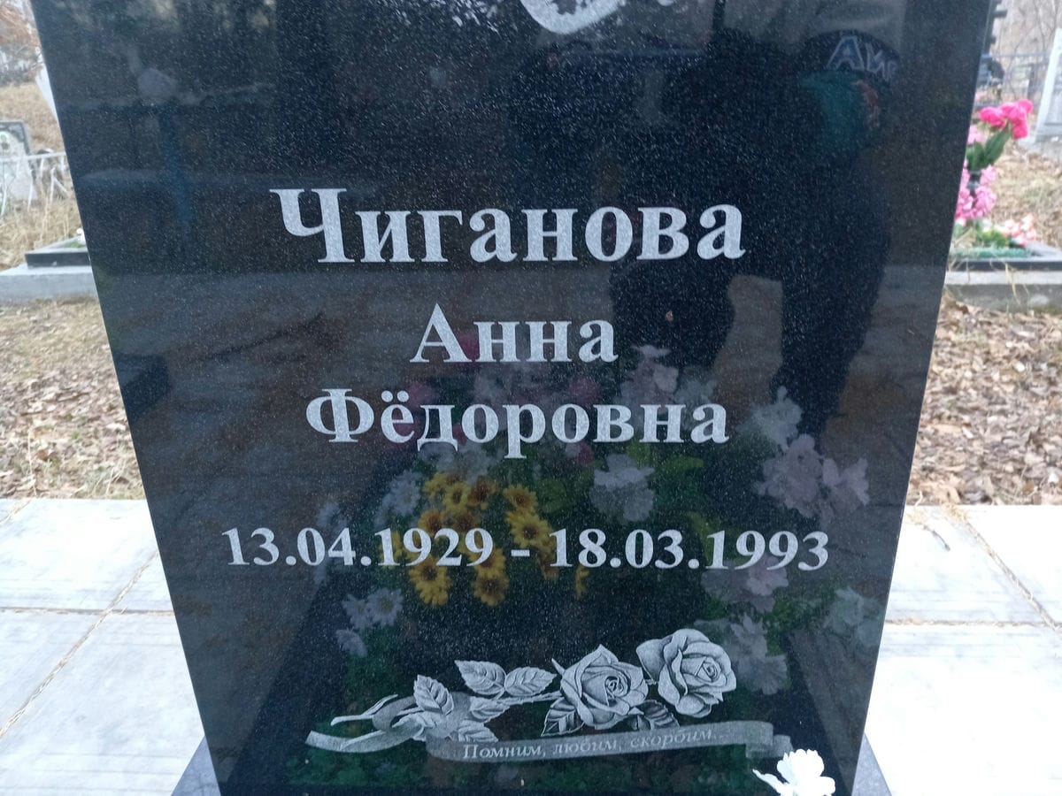 Чиганова Анна Федоровна