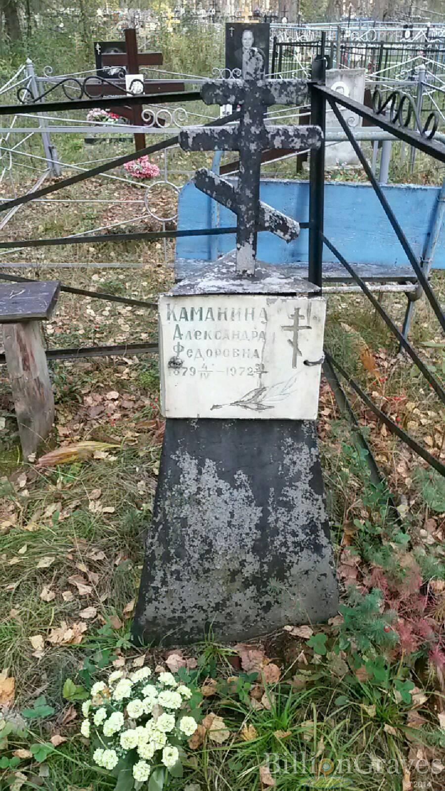 Каманина Александра Федоровна