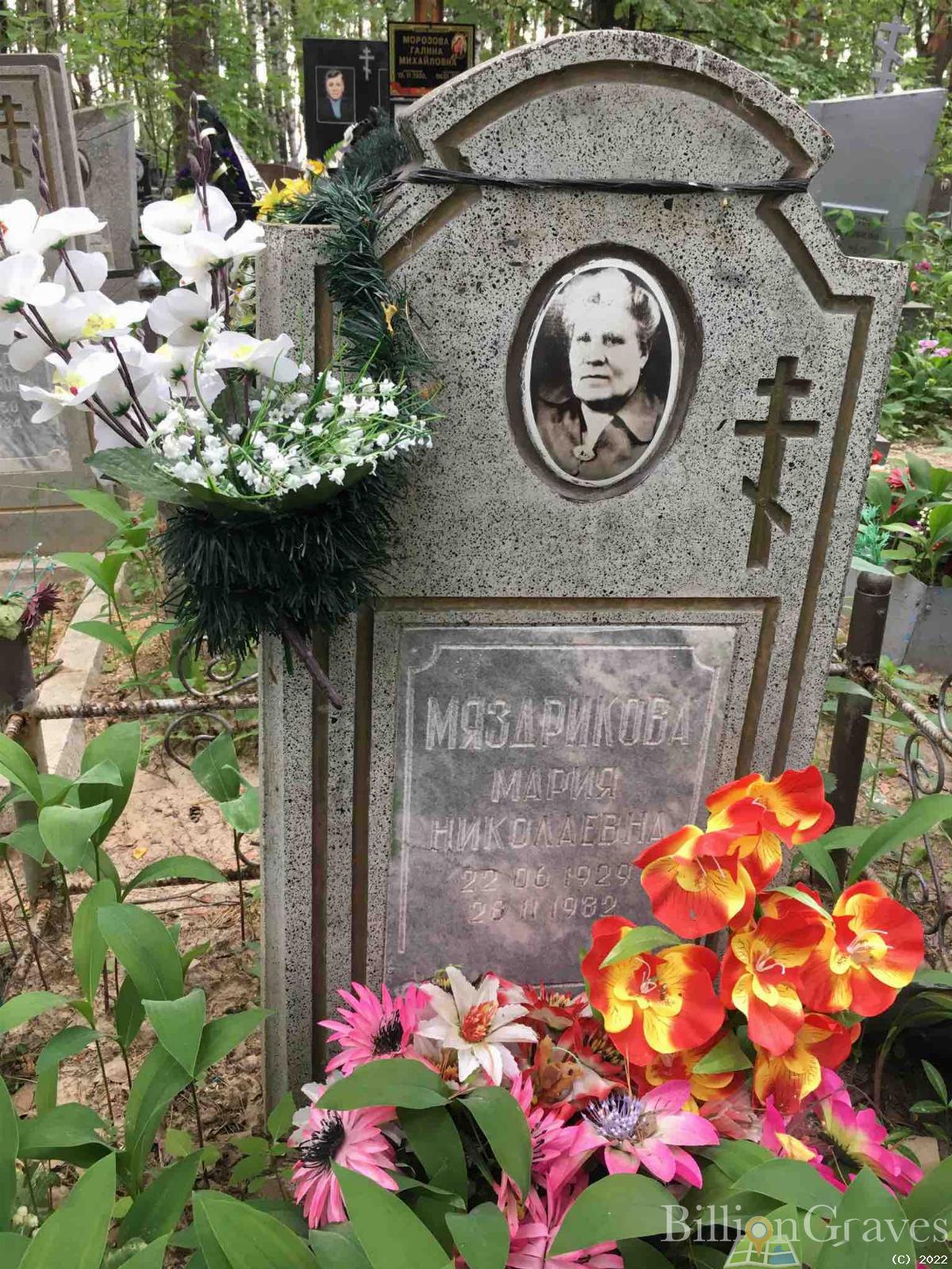 Мяздрикова Мария Николаевна