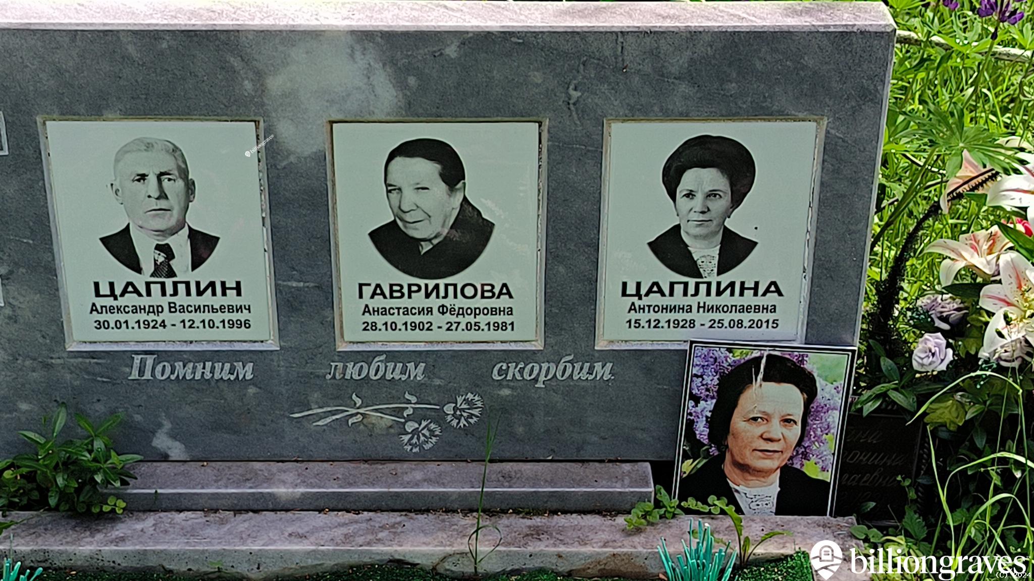 Цаплин Александр Васильевич