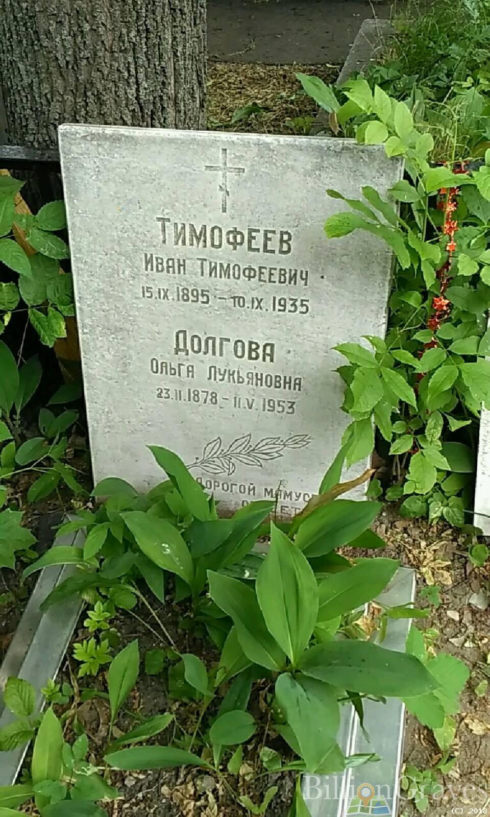 Долгова Ольга Лукьяновна