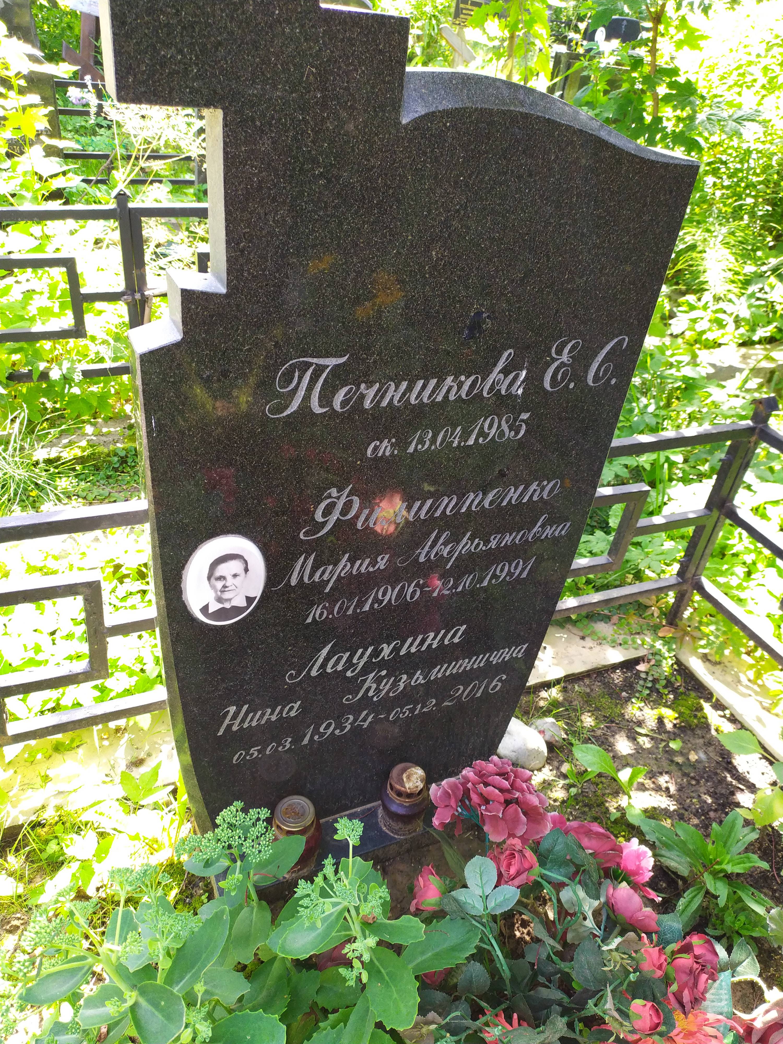 Лаухина Нина Кузьминична