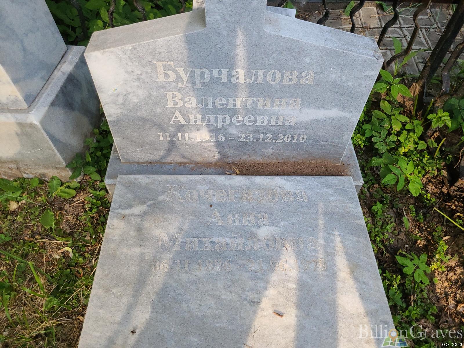 Бурчалова Валентина Андреевна