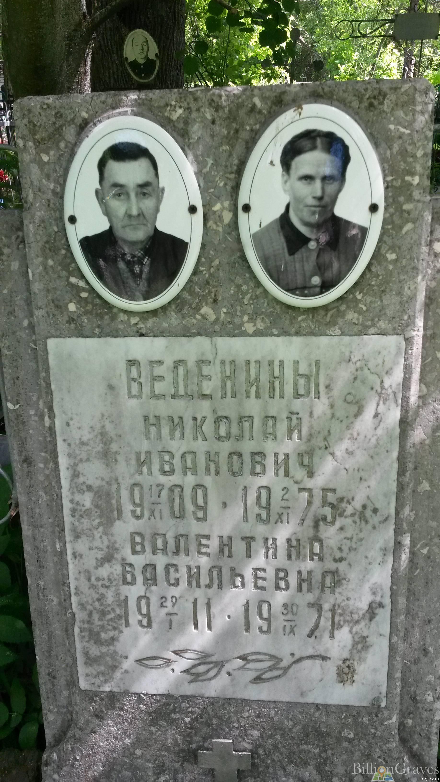 Веденина Валентина Васильевна