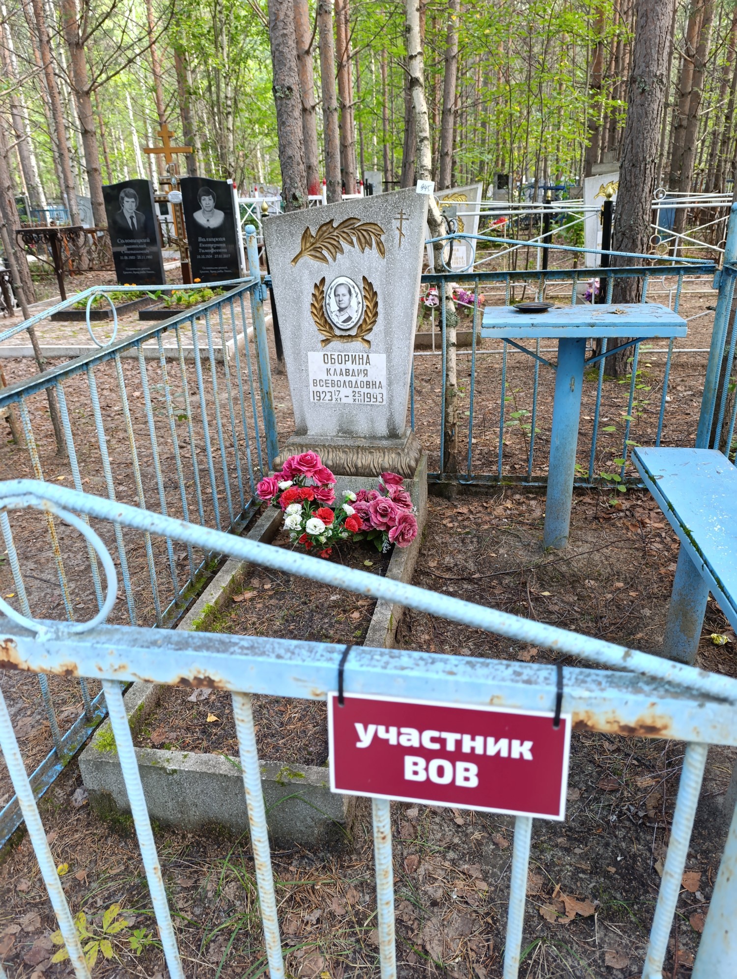 Оборина Клавдия Всеволодовна