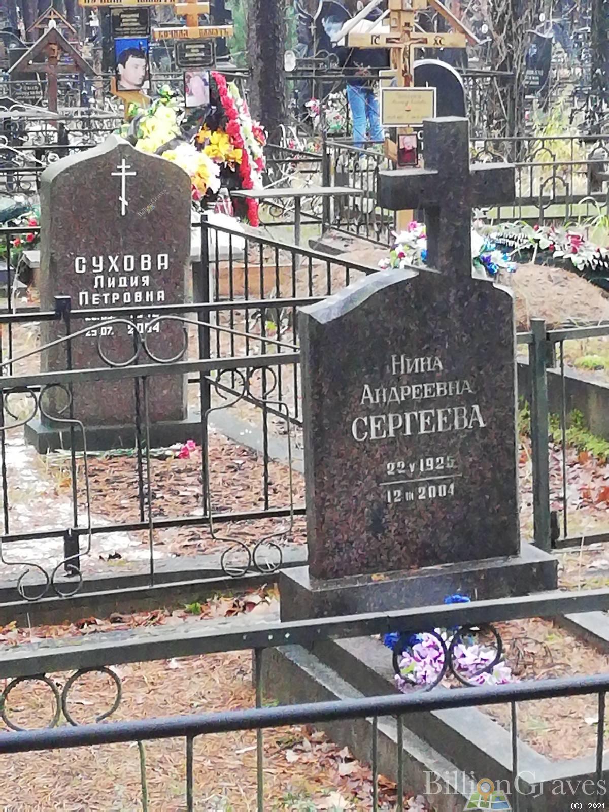 Сергеева Нина Андреевна