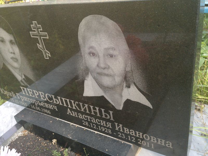 Пересыпкина Анастасия Ивановна