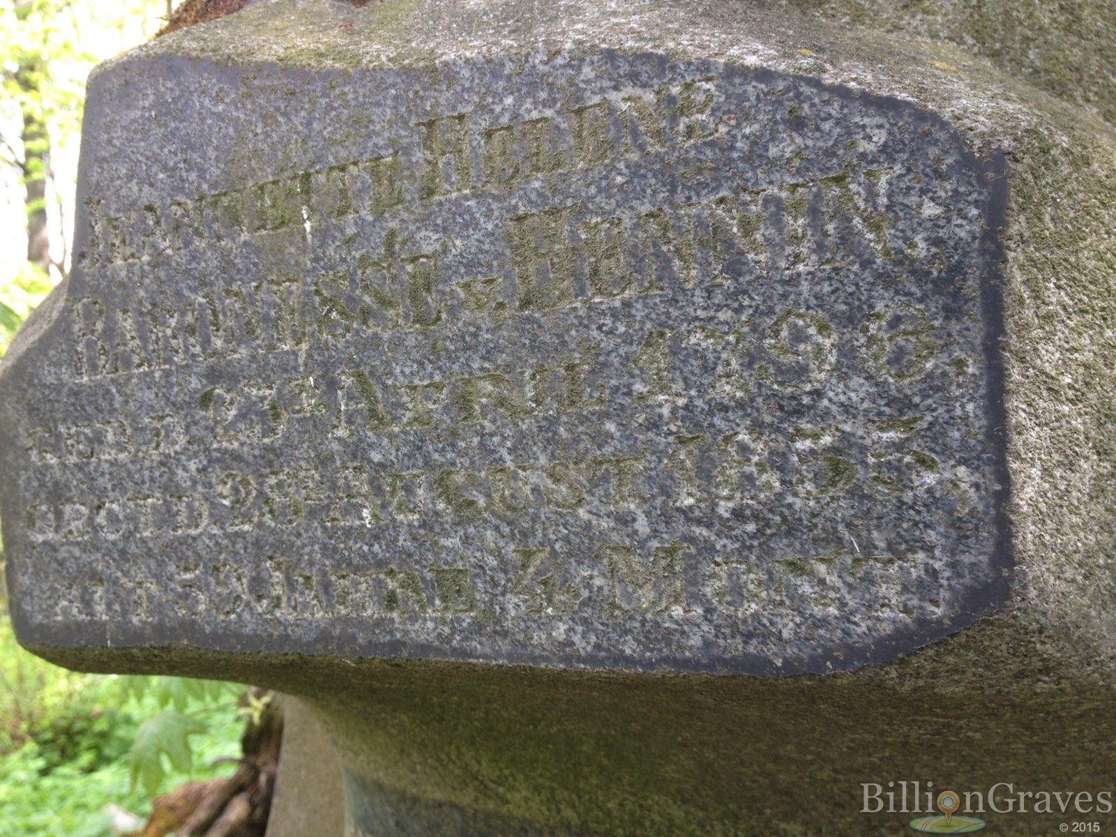 von Hennin Jeannette Helene